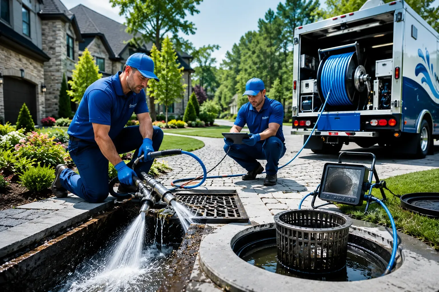 Local outdoor drain cleaning professionals in Roxana, KY